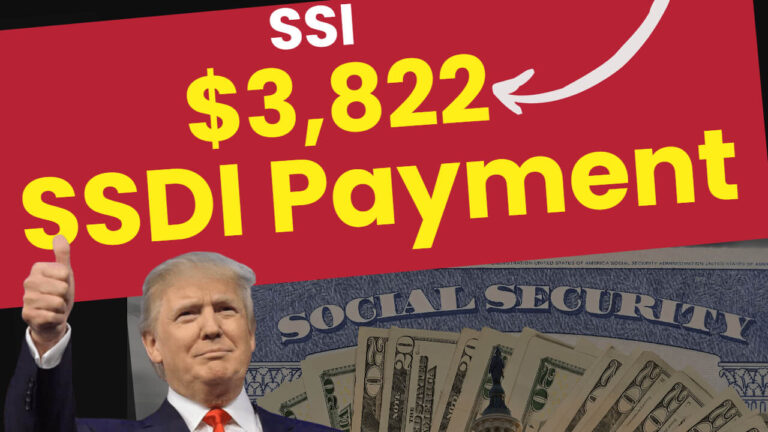 $3,822 SSDI Payment Releasing: Who Will Receive It on November 27? Key Details Inside