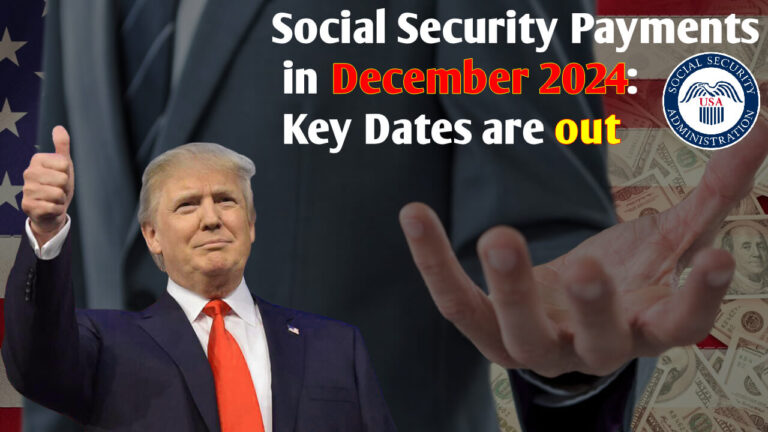 Social Security Payments in December 2024: Key Dates announced with visual of a confident thumbs-up gesture and money background.