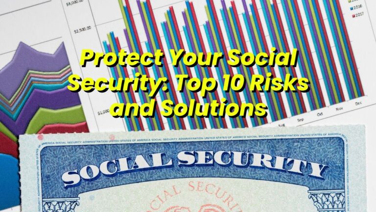 Senior citizens reviewing Social Security documents to understand 2025 benefit risks and protections