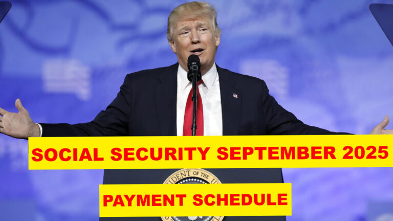 social security september 2025 payment schedule